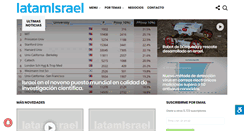 Desktop Screenshot of latamisrael.com